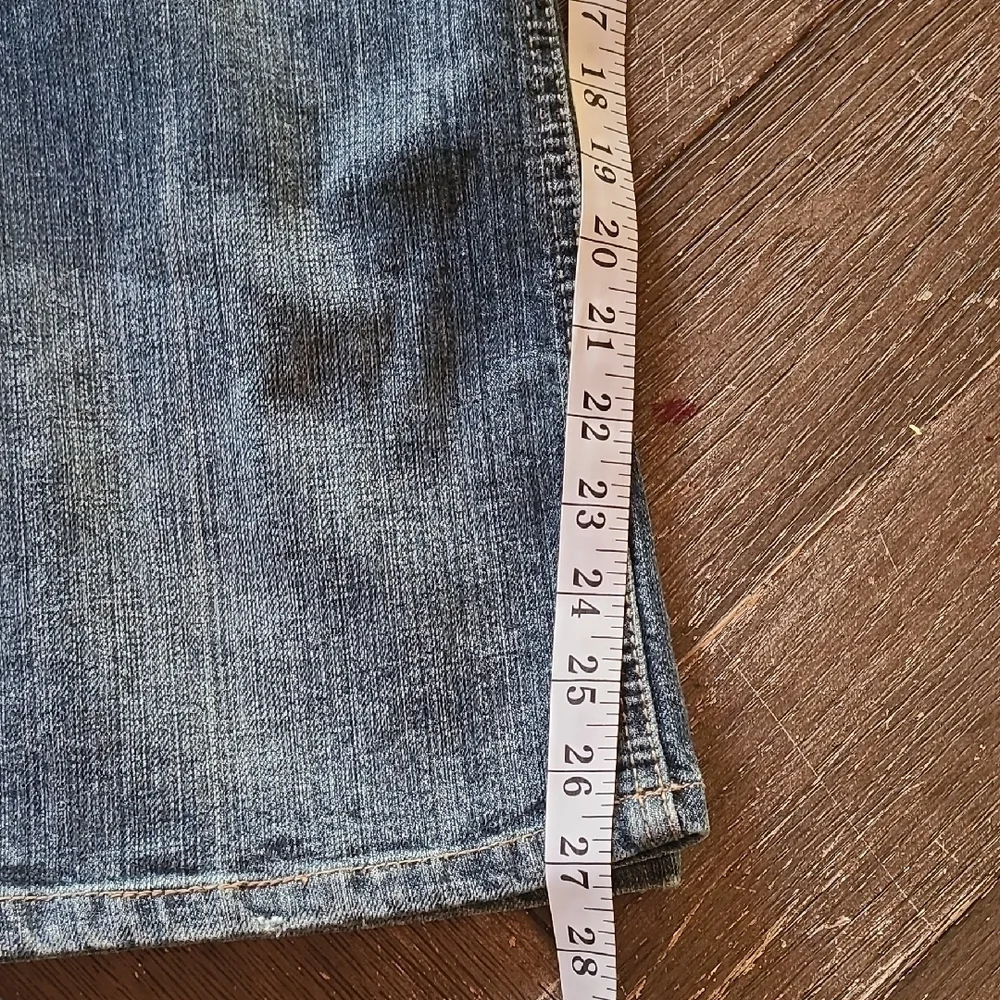 Vintage 90's Z.Cavaricci Women's Plus Low Rise Flare Med Wash Blue Jeans 20